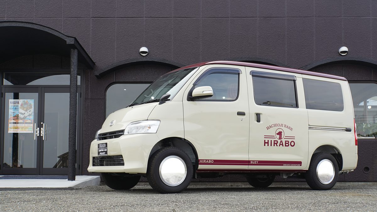 キャンピングカーSUZY号の外観